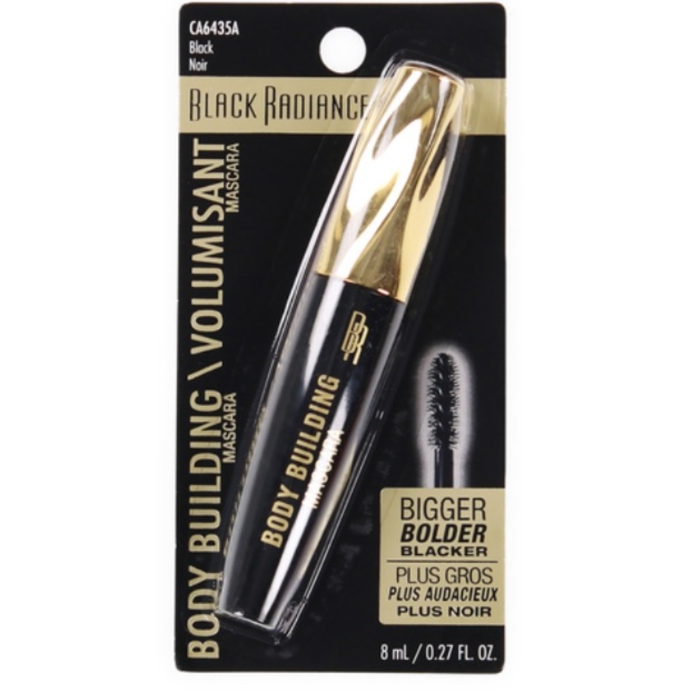 NEW Black Radiance Body Building Volumisant Mascara - Black